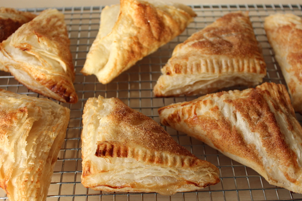 Puff Pastry Apple Turnovers - Cooking For My Soul