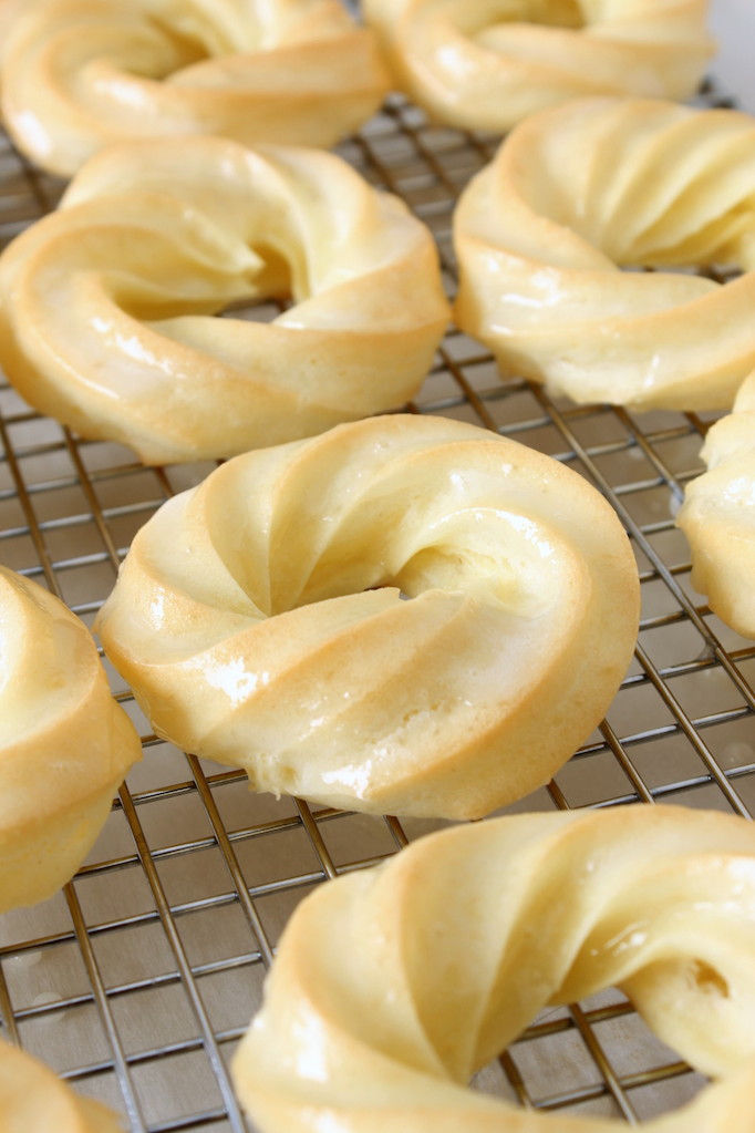 Baked Honey Crullers
