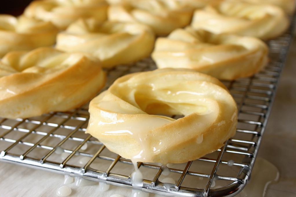 Baked Honey Crullers