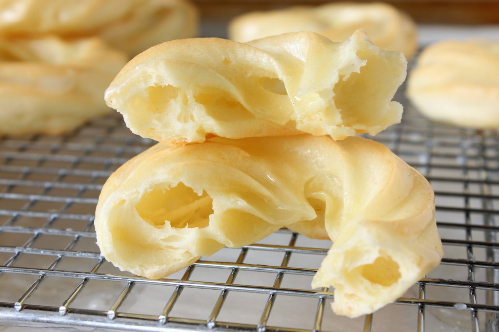 Baked Honey Crullers