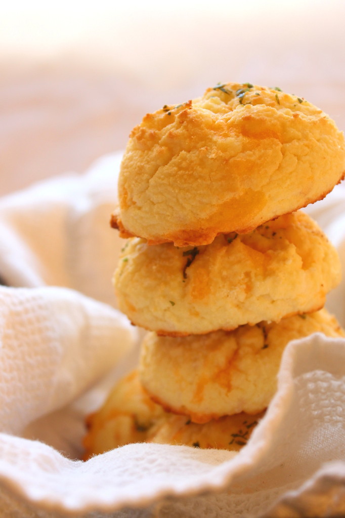 Cheese and Garlic Cream Biscuits
